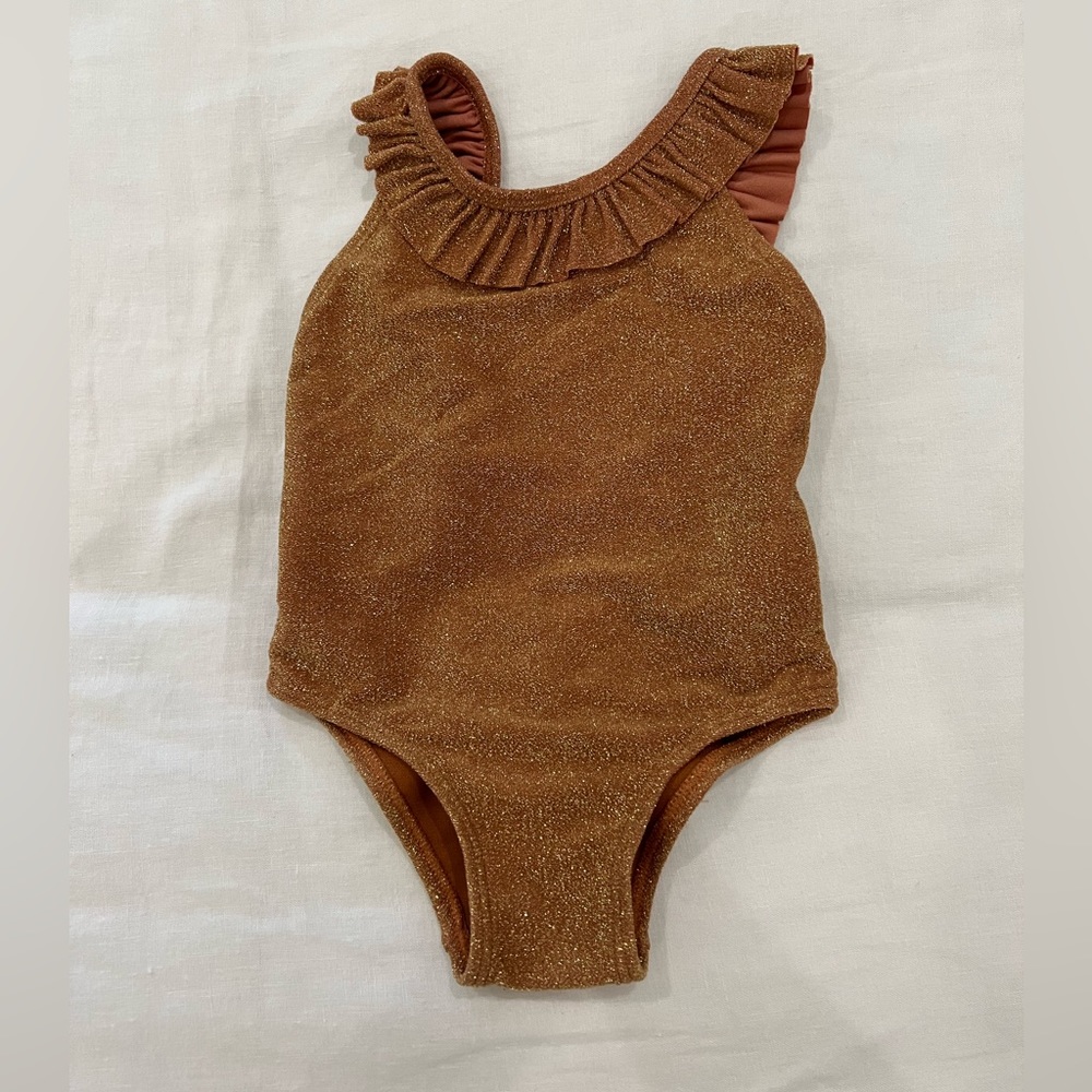 Rylee + Cru one piece bathing suit, 12-18mons